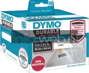 Dymo 1933085 64 mm x 19 mm  wit