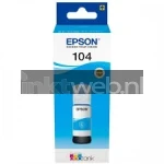 Epson 104 cyaan (Origineel)