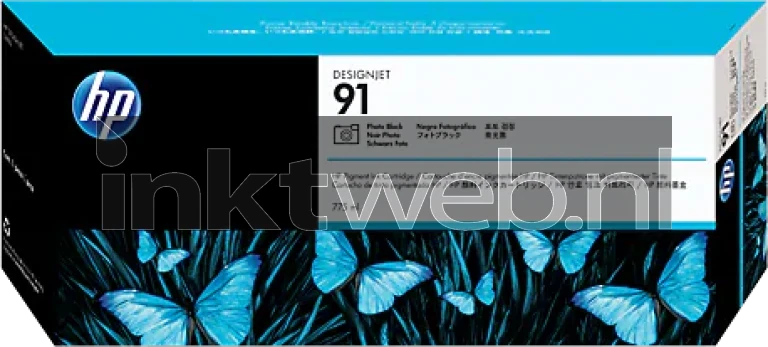 HP 91 foto zwart