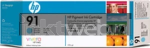 HP 91 Cyaan Light Front box