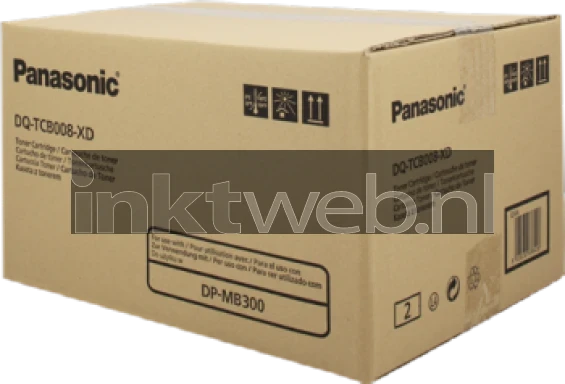 Panasonic DPMB300 zwart Front box