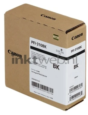 Canon PFI-310BK zwart