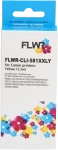 FLWR Canon CLI-581XXL geel (Compatible XXL)