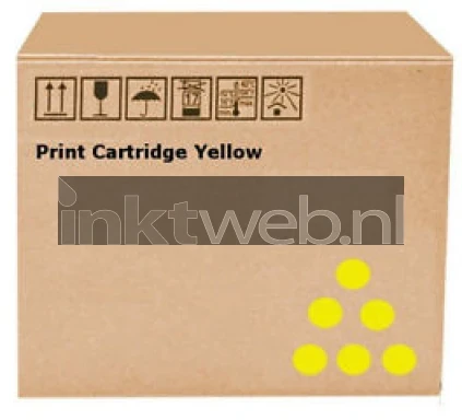 Ricoh MPC 6502 geel Front box