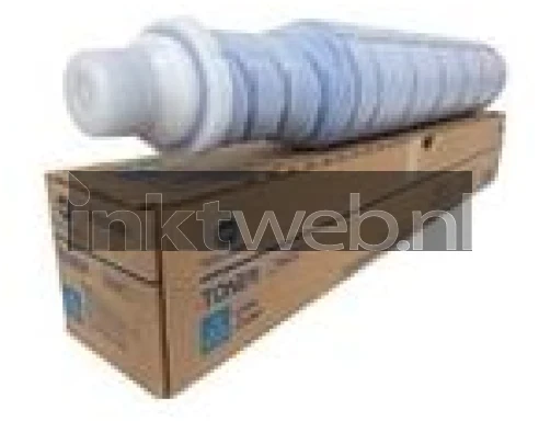 Konica Minolta C3070 cyaan Combined box and product