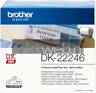 Brother DK-22246 wit Front box