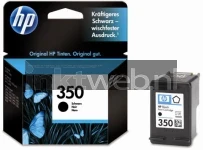 HP 350 Black Combined box and product