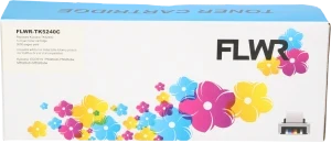 FLWR Kyocera Mita TK-5240 cyaan (Huismerk (compatible))