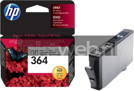 HP 364 foto zwart