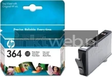 HP 364 foto Zwart Combined box and product