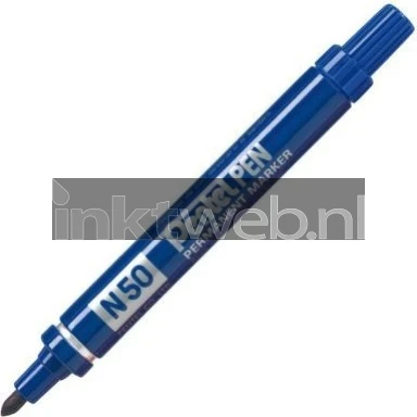 Pentel N50 Permanente marker blauw