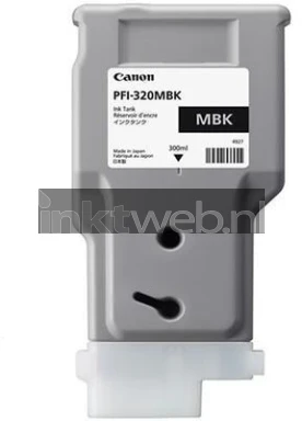 Canon PFI-320 mat zwart Product only