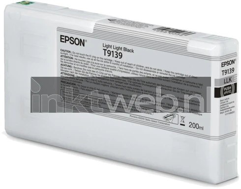 Epson T9139 licht licht zwart