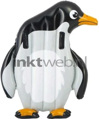 Intex Luchtbed pinguïn 114cm zwart