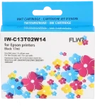 FLWR Epson 502XL zwart (Huismerk (compatible))
