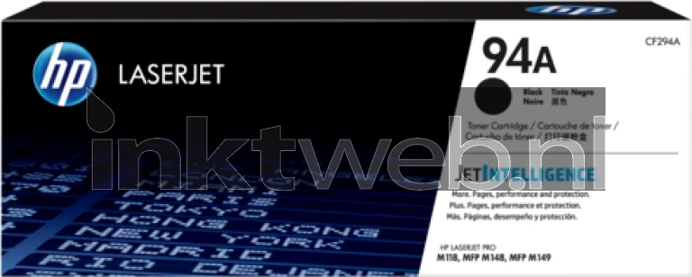 HP 94A toner zwart Front box