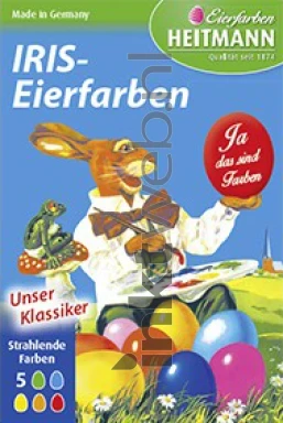 Heitmann Eier verf tabletten in 5 kleuren