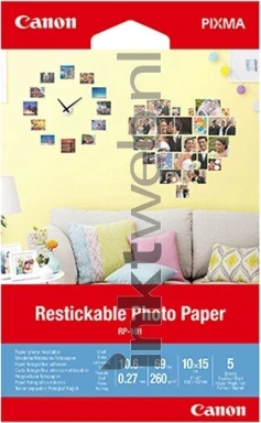 Canon RP-101 Restickable Photo Paper 10 x 15 cm Front box