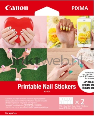 Canon NL-101 Nagelstickers wit Front box
