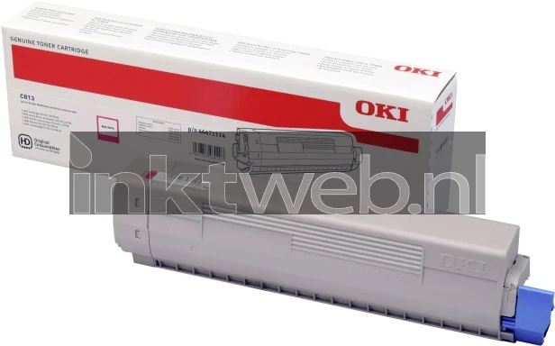 Oki C813 magenta Combined box and product