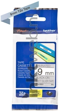 Brother TZE-M921 zwart Front box