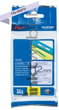 Brother TZE-MQF31 zwart Front box