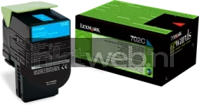 Lexmark 702CE cyaan (Origineel)
