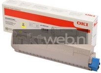 Oki C824 Toner geel (Origineel)