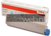 Oki C824 Toner cyaan (Origineel)