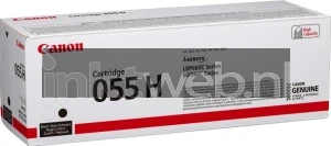 Canon 055H zwart (Origineel Hoge Capaciteit)