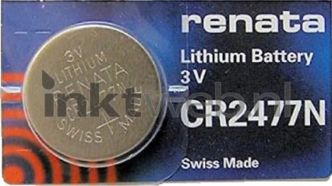 Renata CR2477N 3V lithium knoopcel batterij