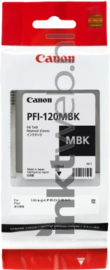 Canon PFI-120MBK mat zwart