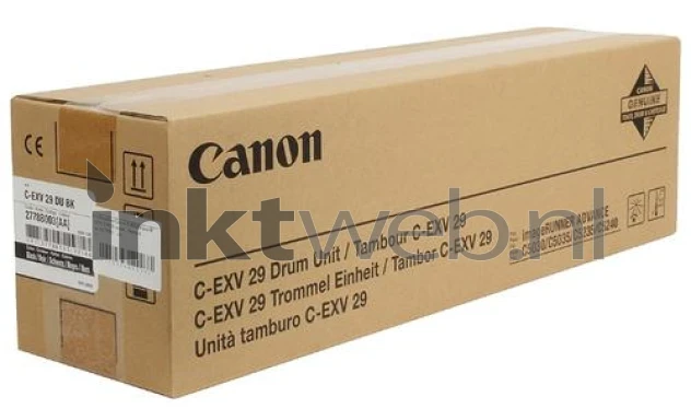 Canon C-EXV 29 zwart Front box