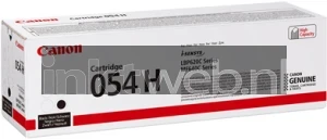 Canon 054H zwart (Origineel Hoge Capaciteit)