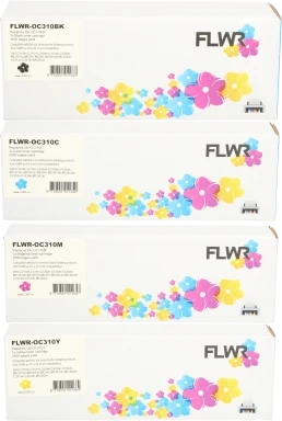 FLWR Oki 44469 multipack zwart en kleur Diverse