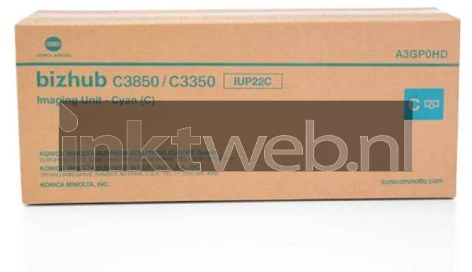 Konica Minolta IUP-22 cyaan Front box