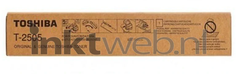 Toshiba T-2505 zwart Front box