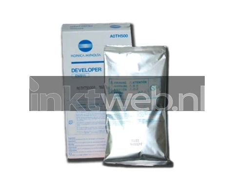 Konica Minolta Developer DV-011 zwart Combined box and product