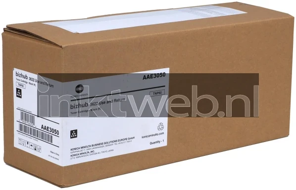 Konica Minolta TNP-60 zwart Front box