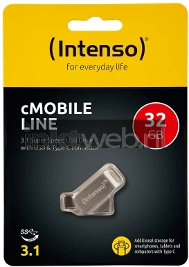 Intenso cMobile Line 32GB USB 3.0 Front box