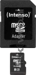 Intenso Micro SDHC kaart Class 10 8GB  (Origineel)