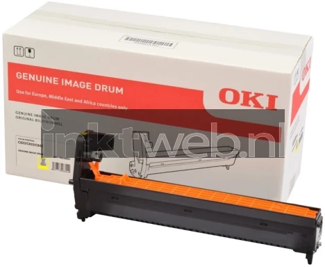 Oki ES8433 drum geel Combined box and product