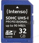 Intenso UHS-I SDHC kaart 32GB Product only