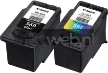Canon PG-560 / CL-561 Multipack zwart en kleur Product only