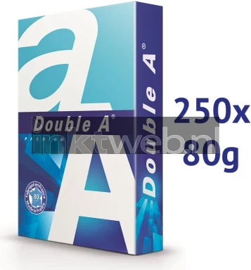 Double A Double A papier 250 vellen halve pallet (80 grams) wit Diverse