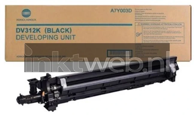 Konica Minolta DV-312 Combined box and product