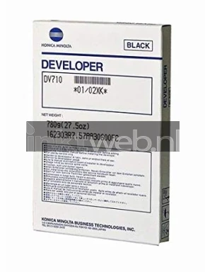 Konica Minolta DV-710 zwart Front box