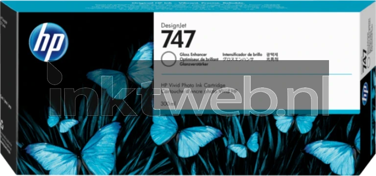 HP 747 inktcartridge glansafwerking