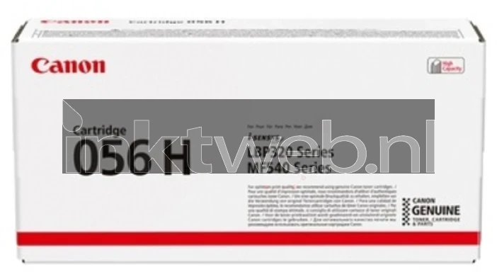 Canon 056 EHC zwart Front box