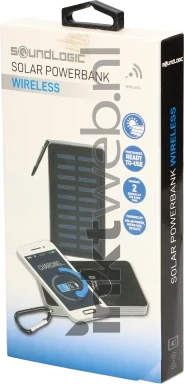 Soundlogic Solar Power Bank Wireless 5.000 mAh